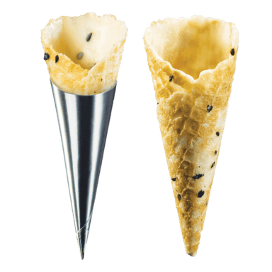 Regular Black Sesame Cones 1.18" - Savory Gourmet
