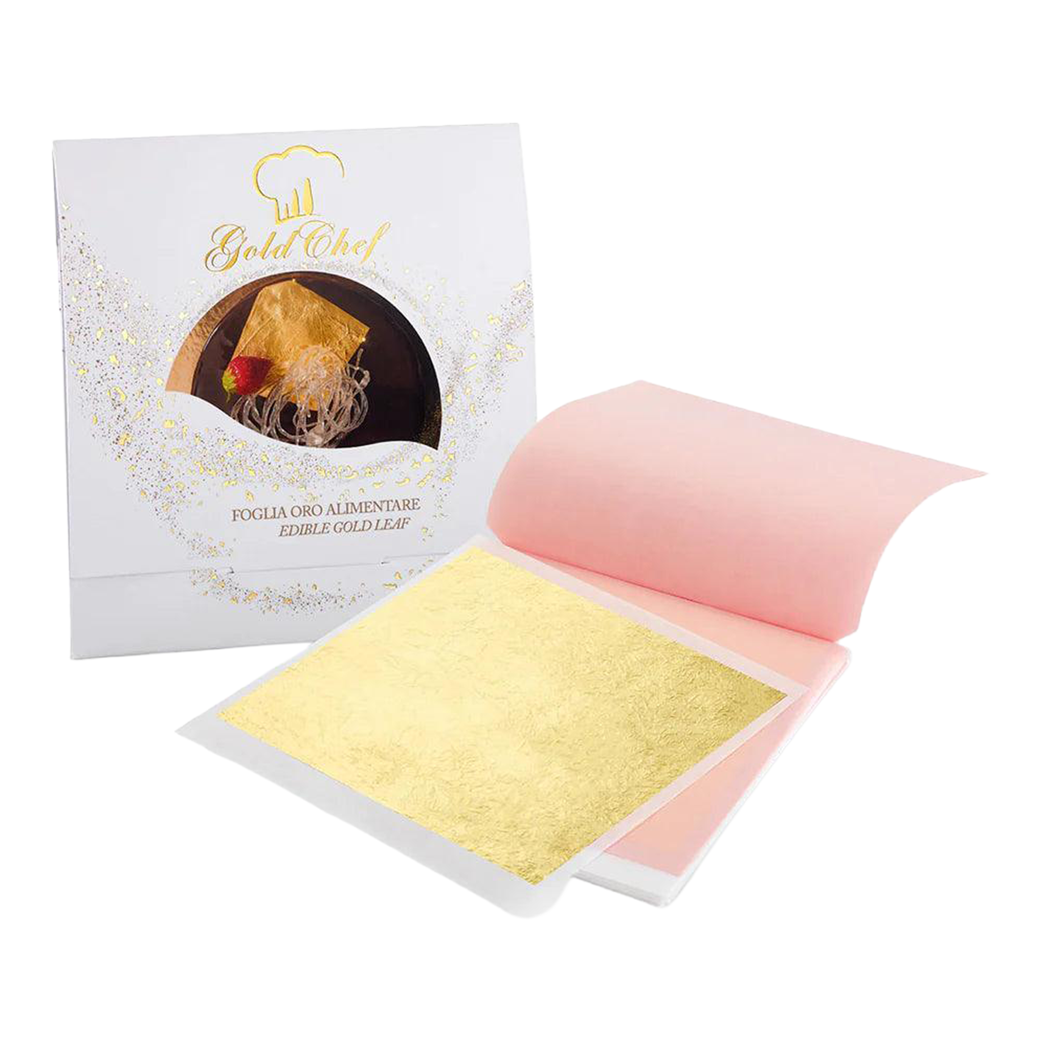 Edible 23 Carat Gold Leave 80x80 mm — Savory Gourmet