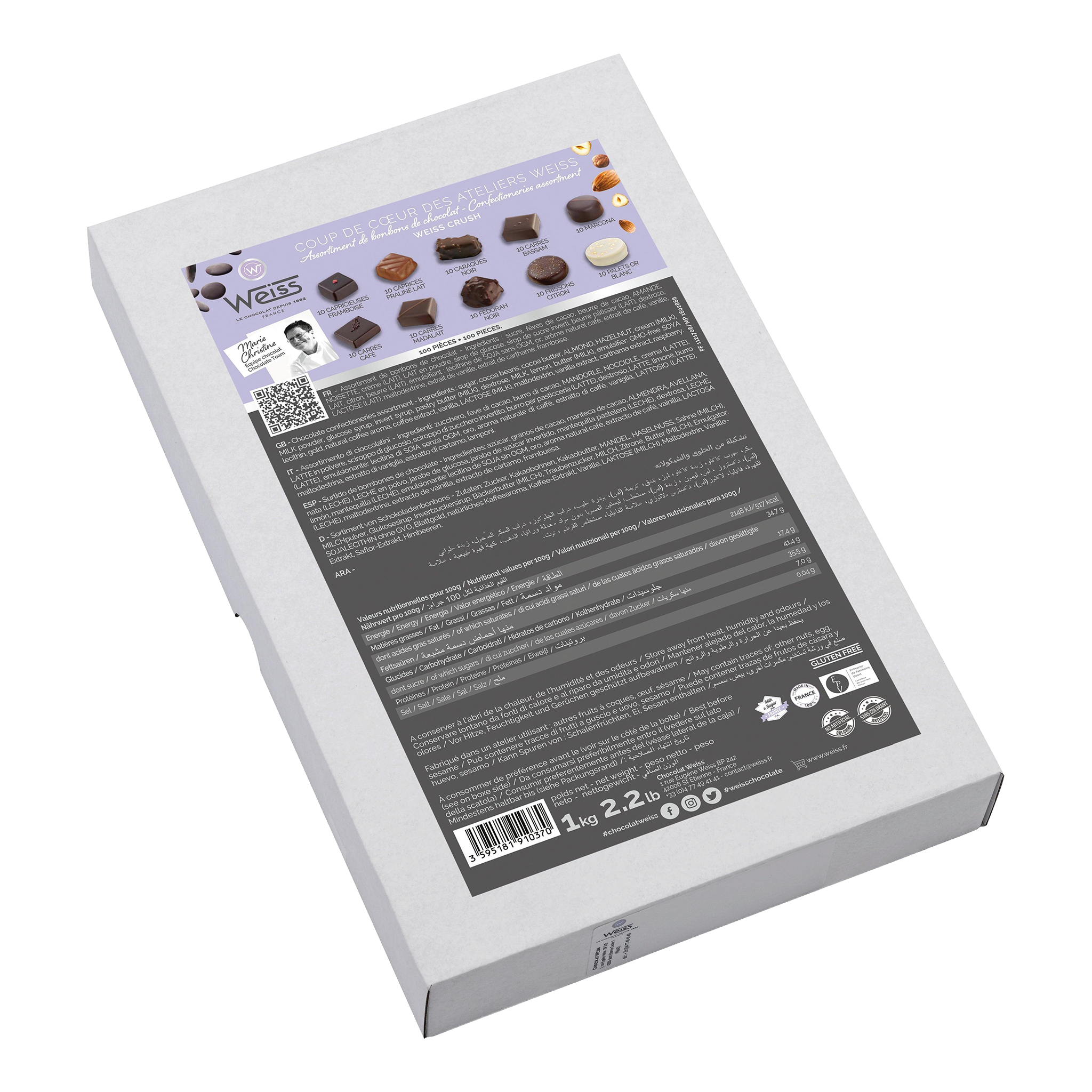 Chocolate Bonbons Assortment Les Indispensables