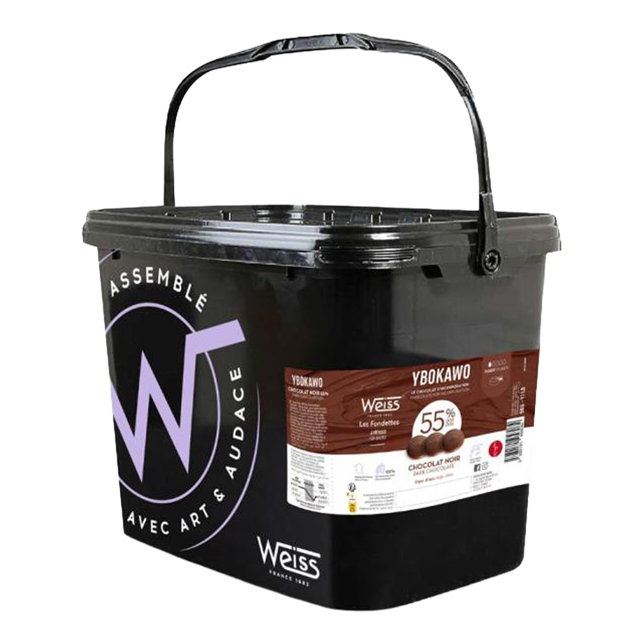 Ybokawo Chocolate Couverture Dark 55%