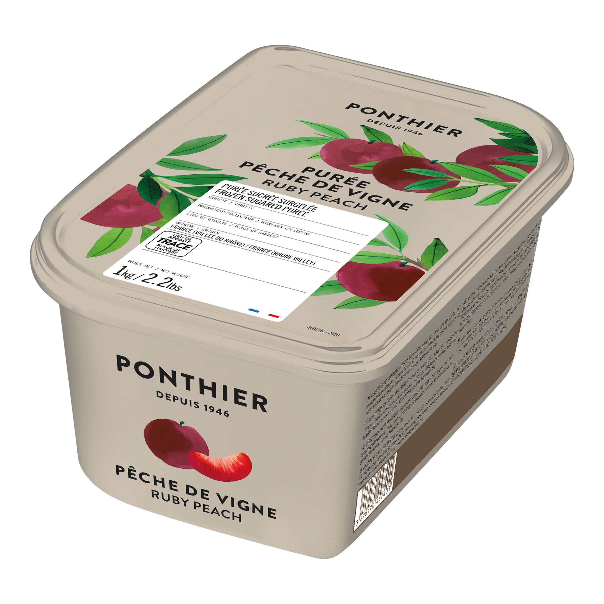 Ruby Peach Puree