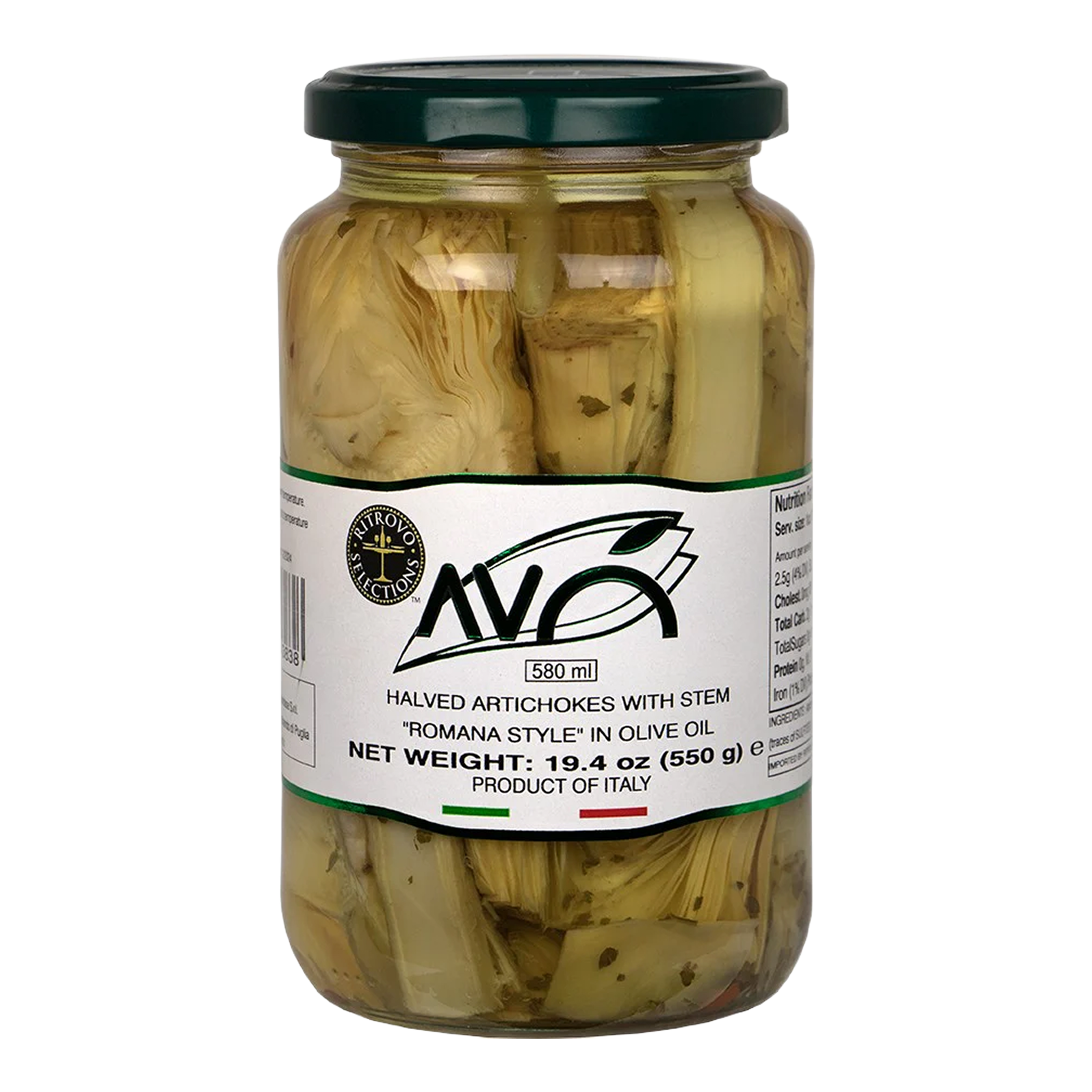 Artichoke W/Stem In Sunflower Oil