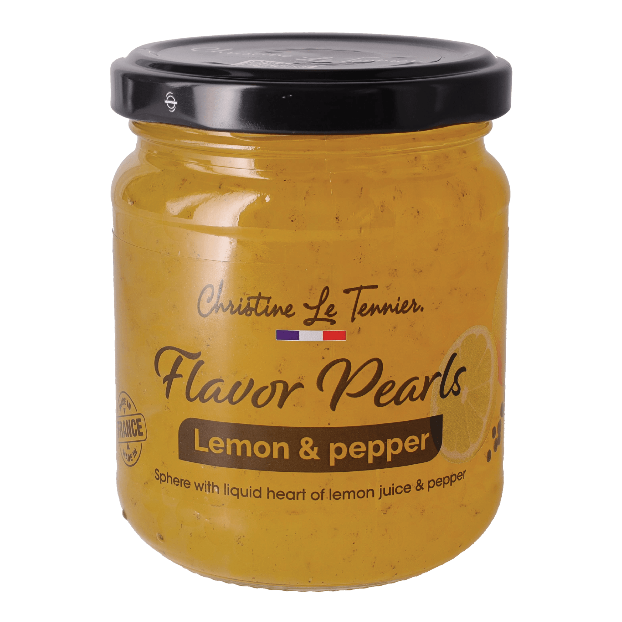 Lemon and Pepper Flavor Pearls