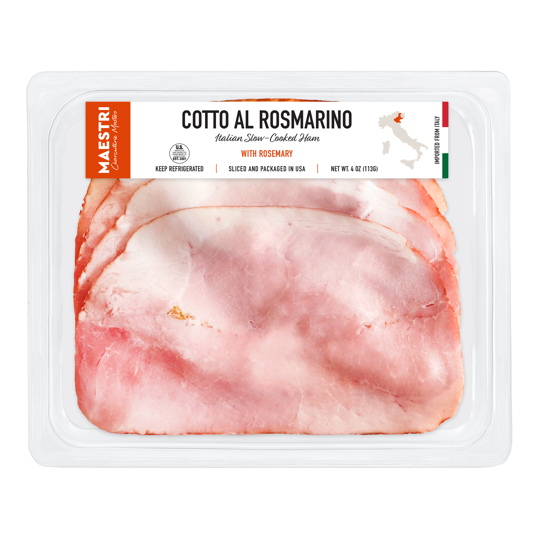 Cotto Ham With Rosemary Pre-Sliced