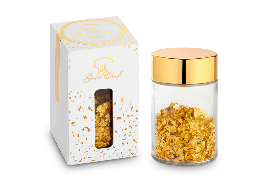 Edible 23 Carat Gold Flakes - Savory Gourmet