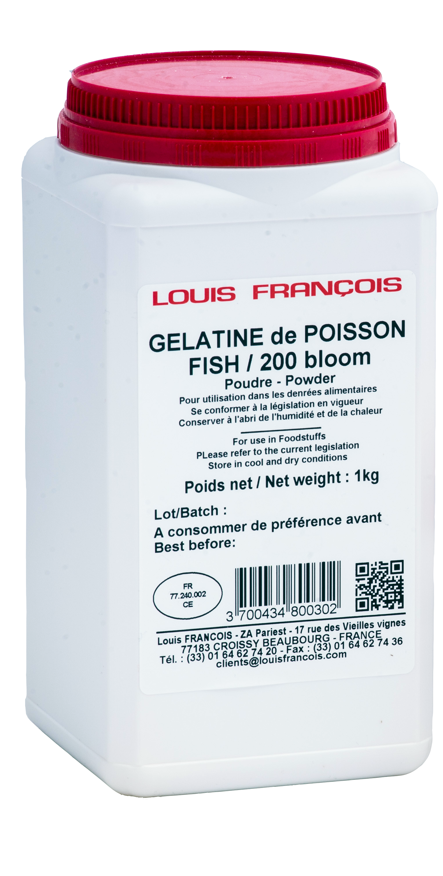 Fish Gelatin Powder 200 Bloom
