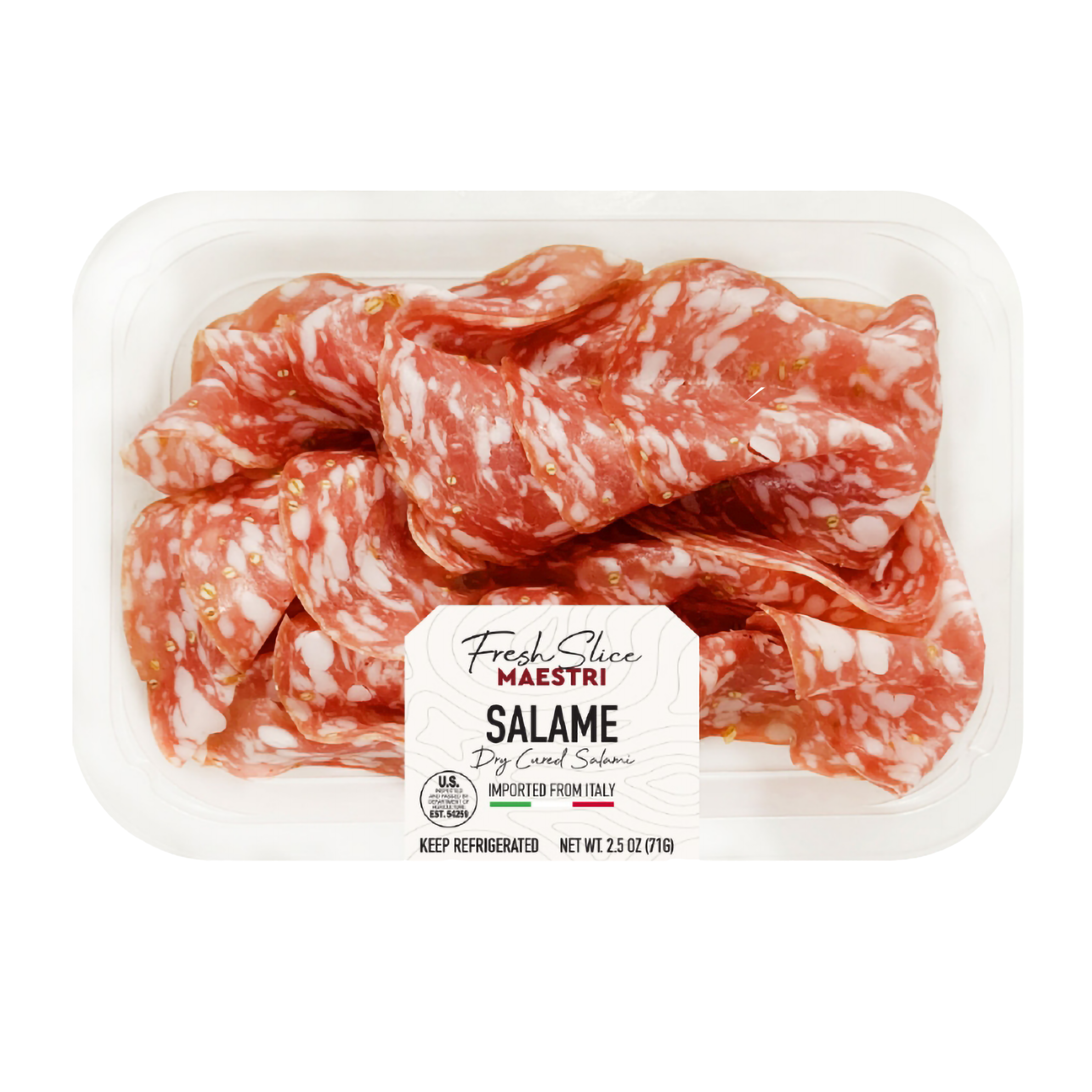 Salami Fresh Sliced Chiffonade