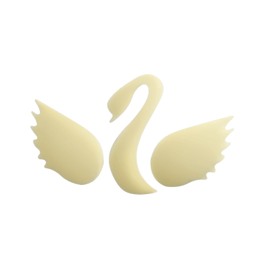 Pure White Chocolate Swan - Savory Gourmet