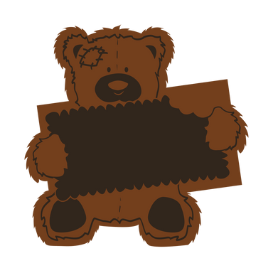 Bear Cub Engravable Card - Savory Gourmet