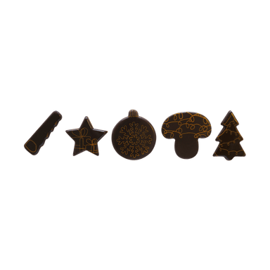 Yule Log Shapes - 5 models - Savory Gourmet