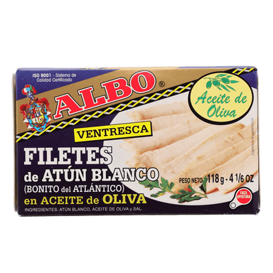 Fillets Albacore in Olive Oil Ventresca (Atun Blanco) - Savory Gourmet