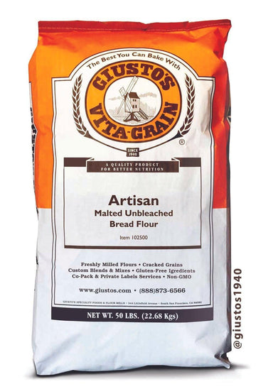Flour Artisan Malted Bread Unbleached - Savory Gourmet