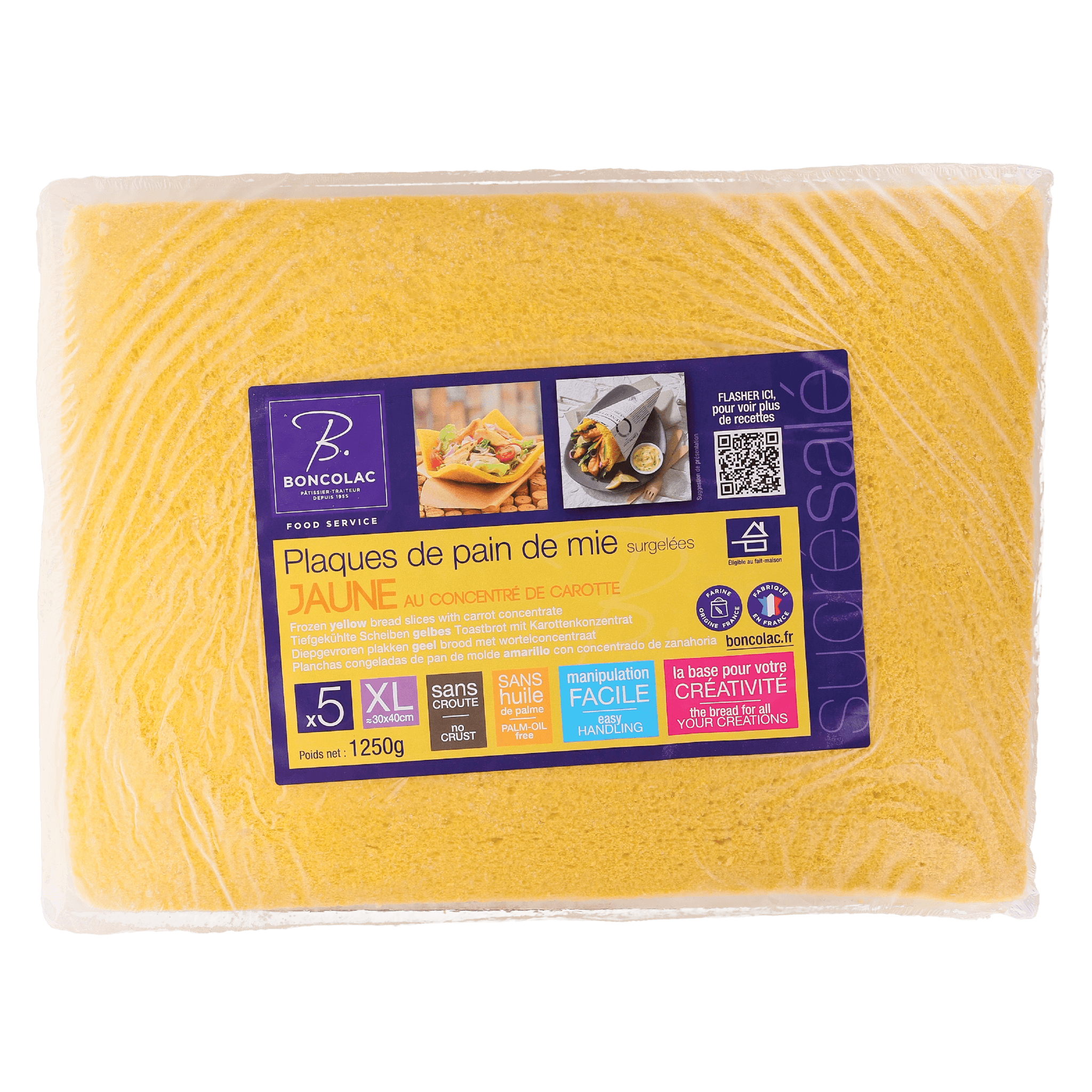 Yellow Layer Bread - Savory Gourmet
