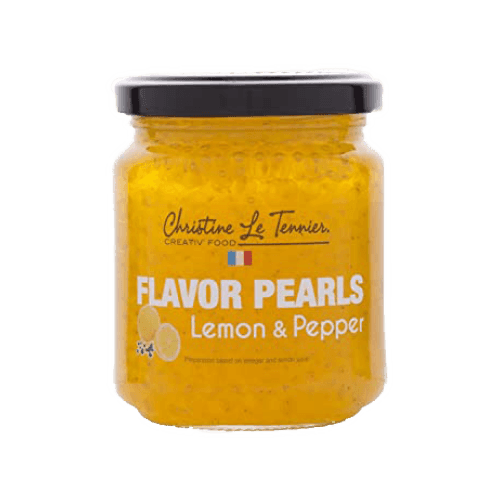 Lemon & Pepper Flavor Pearls - Savory Gourmet