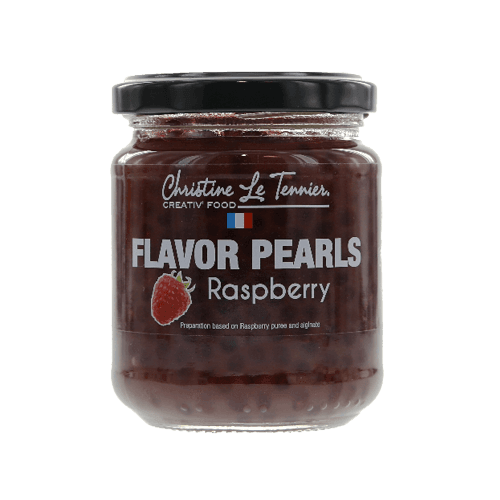 Raspberry Flavor Pearls - Savory Gourmet