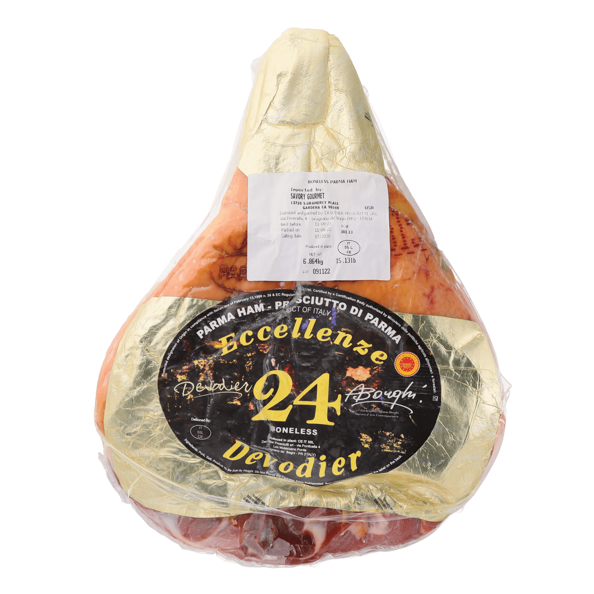 Prosciutto di Parma DOP Boneless ‘Eccellenze’ 24 Months - Savory Gourmet