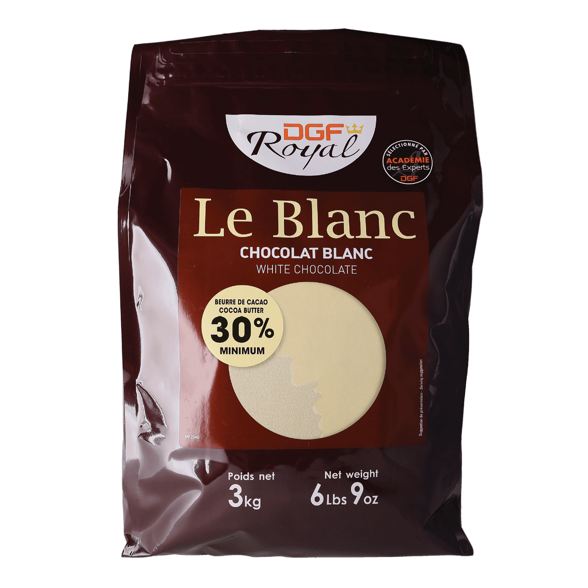 Le Blanc Chocolate Couverture White 30% - Savory Gourmet