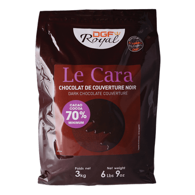 Le Cara Chocolate Couverture Dark 70% - Savory Gourmet