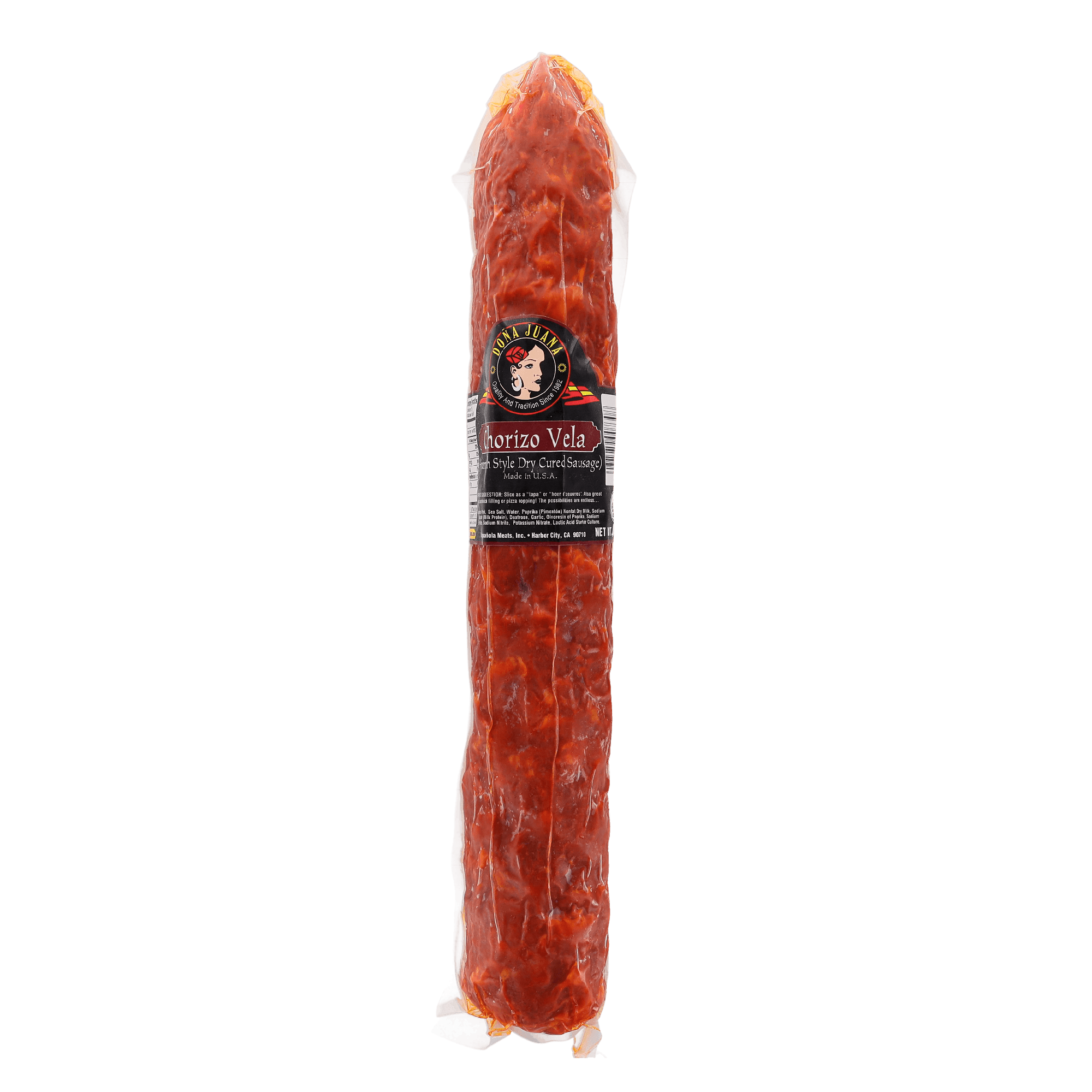 Chorizo Vela 2.5 lbs — Savory Gourmet