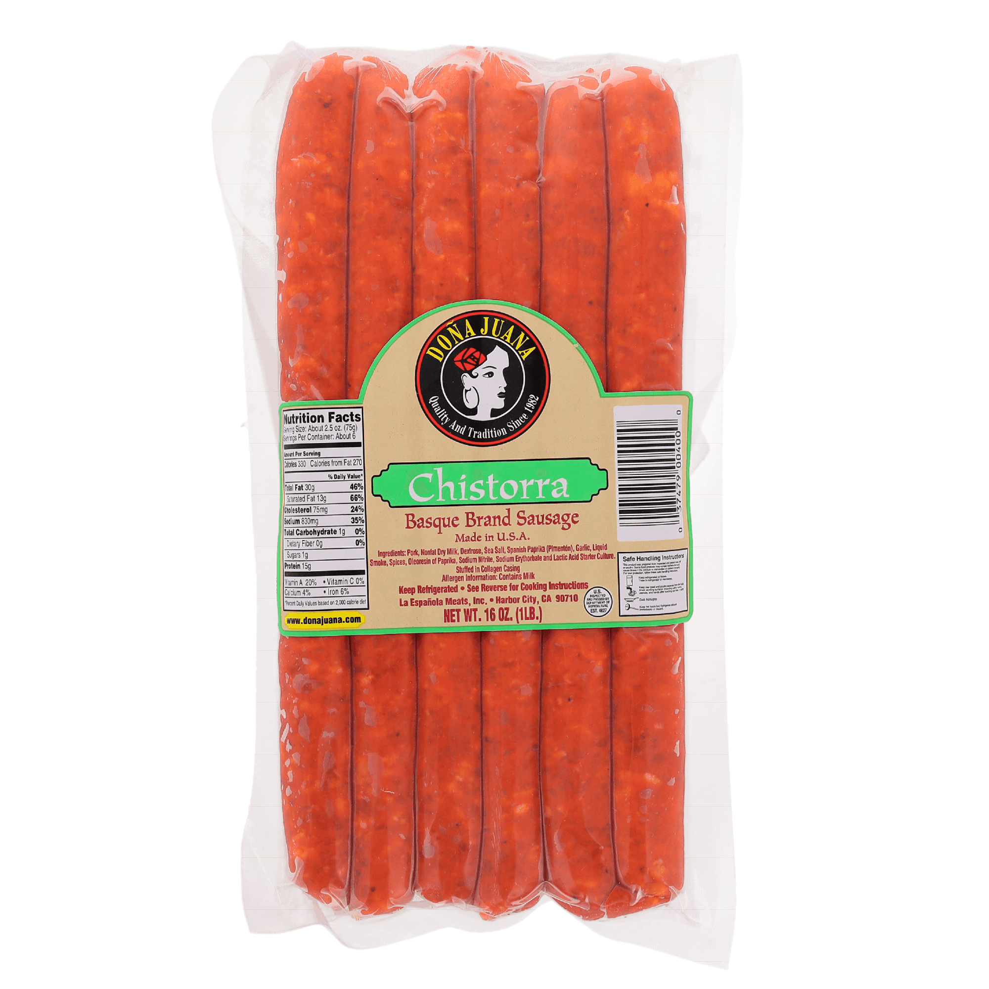 Chistorra Basque Style Sausage — Savory Gourmet