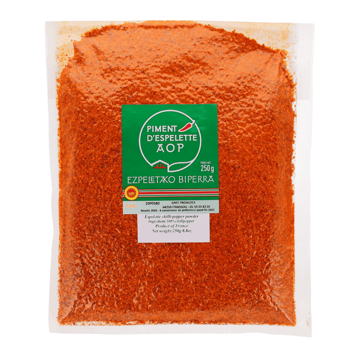  Espelette Piment Chilli Terre Exotique-1.4oz : Chili Powder :  Grocery & Gourmet Food