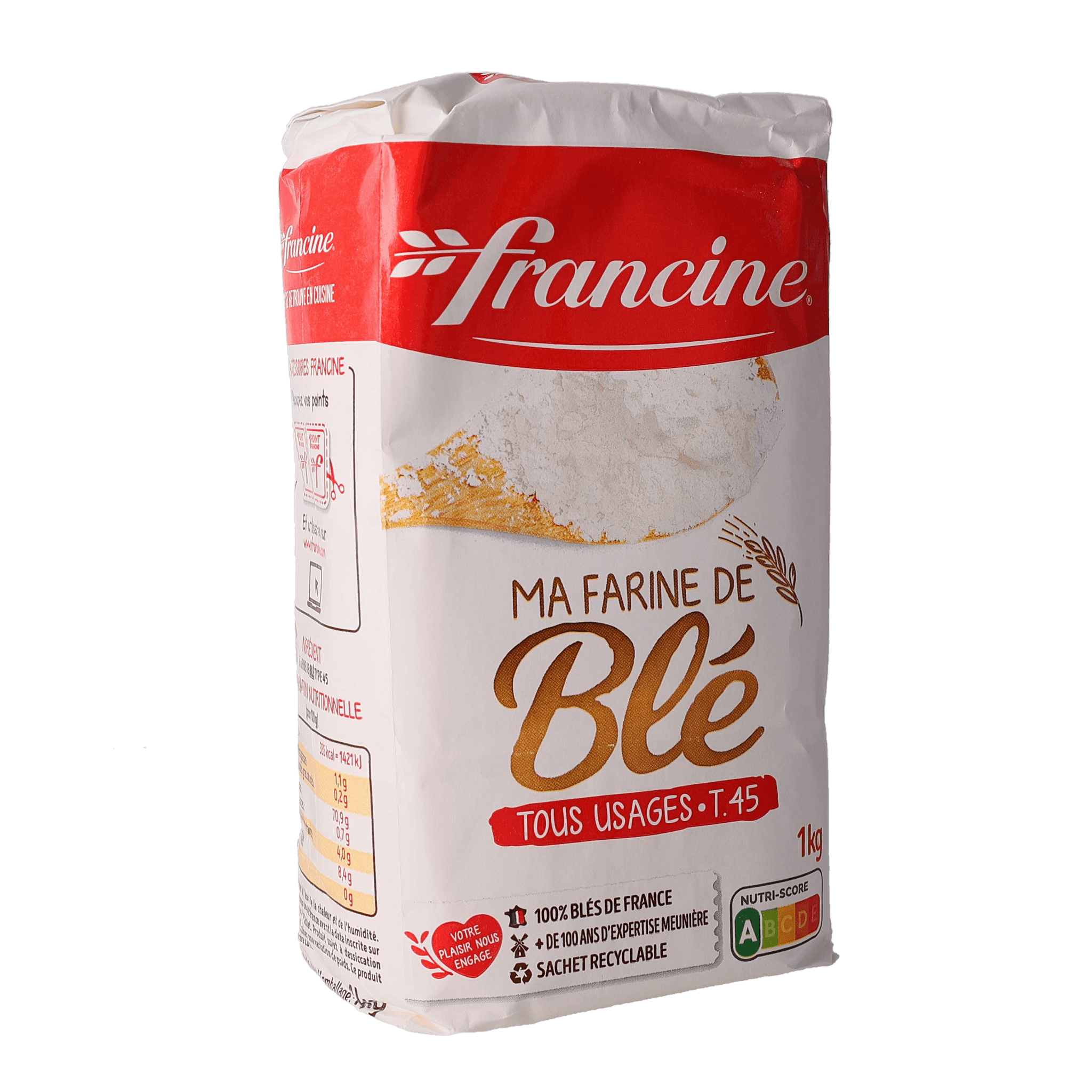 Farine de gruau T45 – Farine de gruau Francine