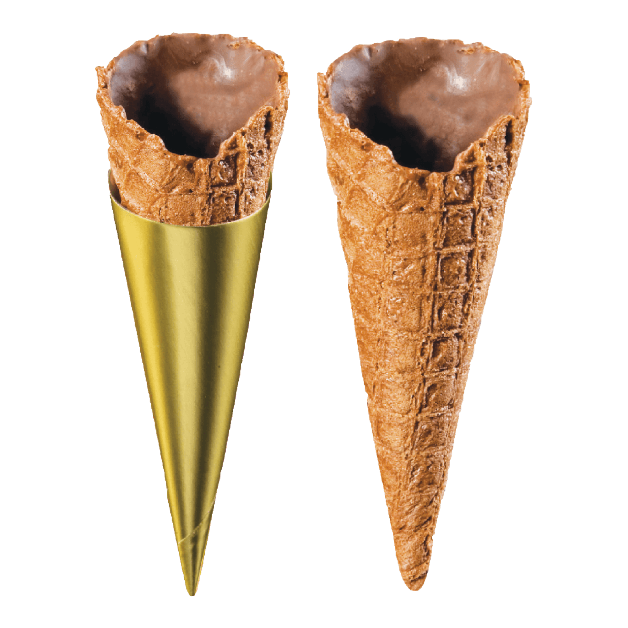 Mini Chocolate Cone 0.98" - Savory Gourmet