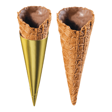 Mini Chocolate Cone 0.98" - Savory Gourmet