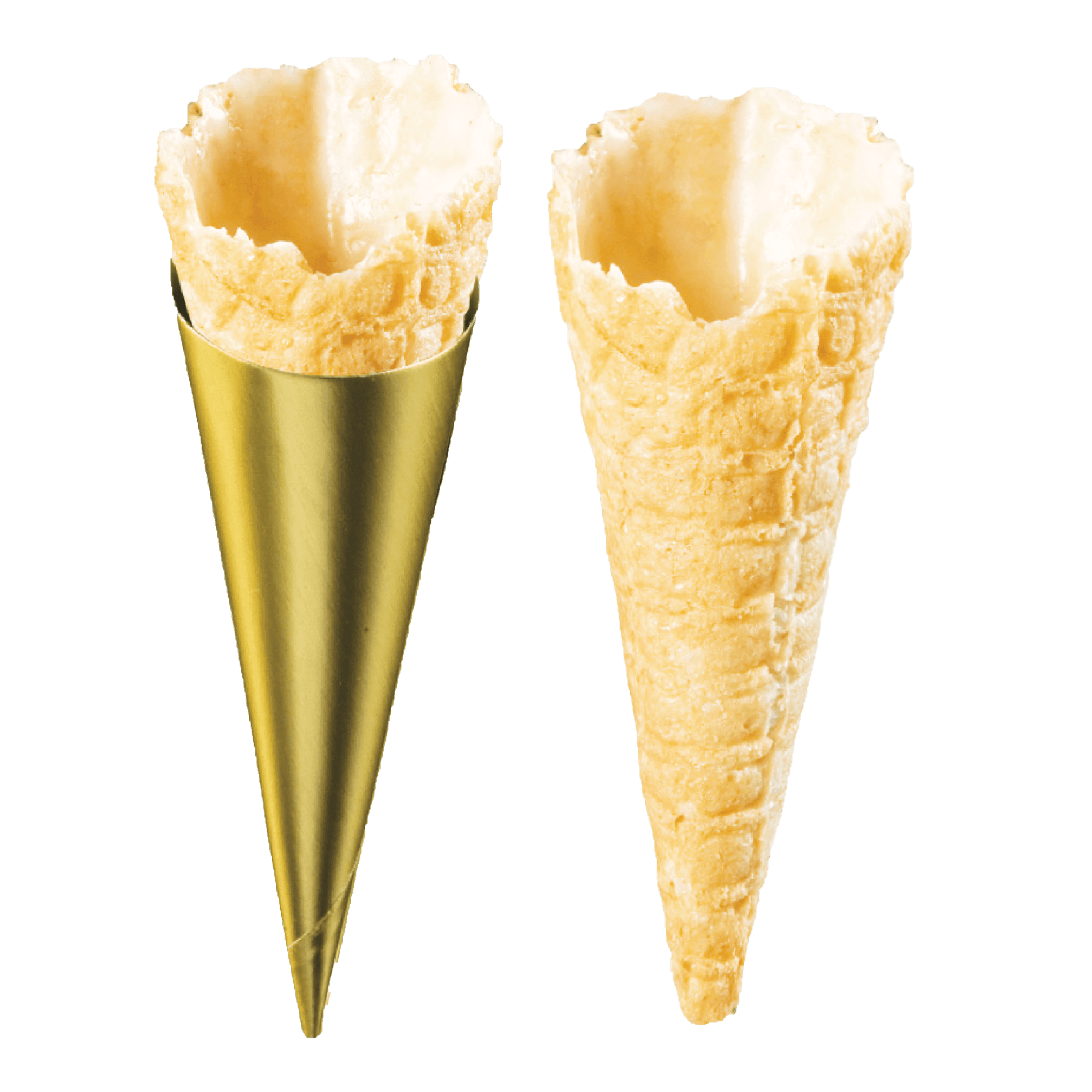 Mini Vanilla Cone 0.98" - Savory Gourmet