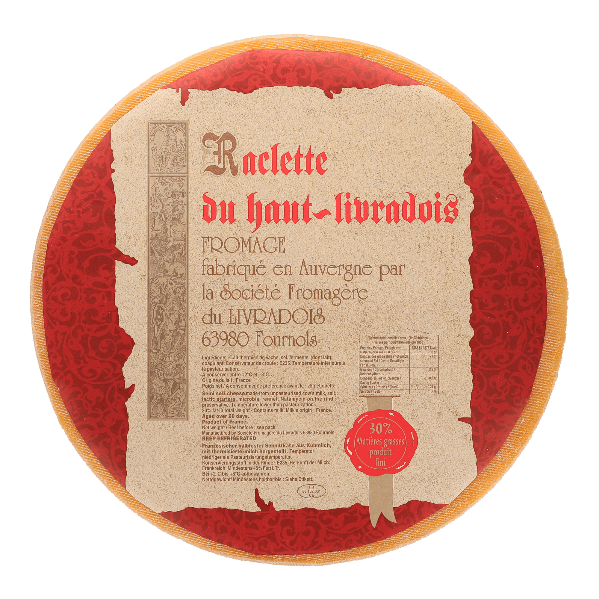 Raclette French AOC - Savory Gourmet