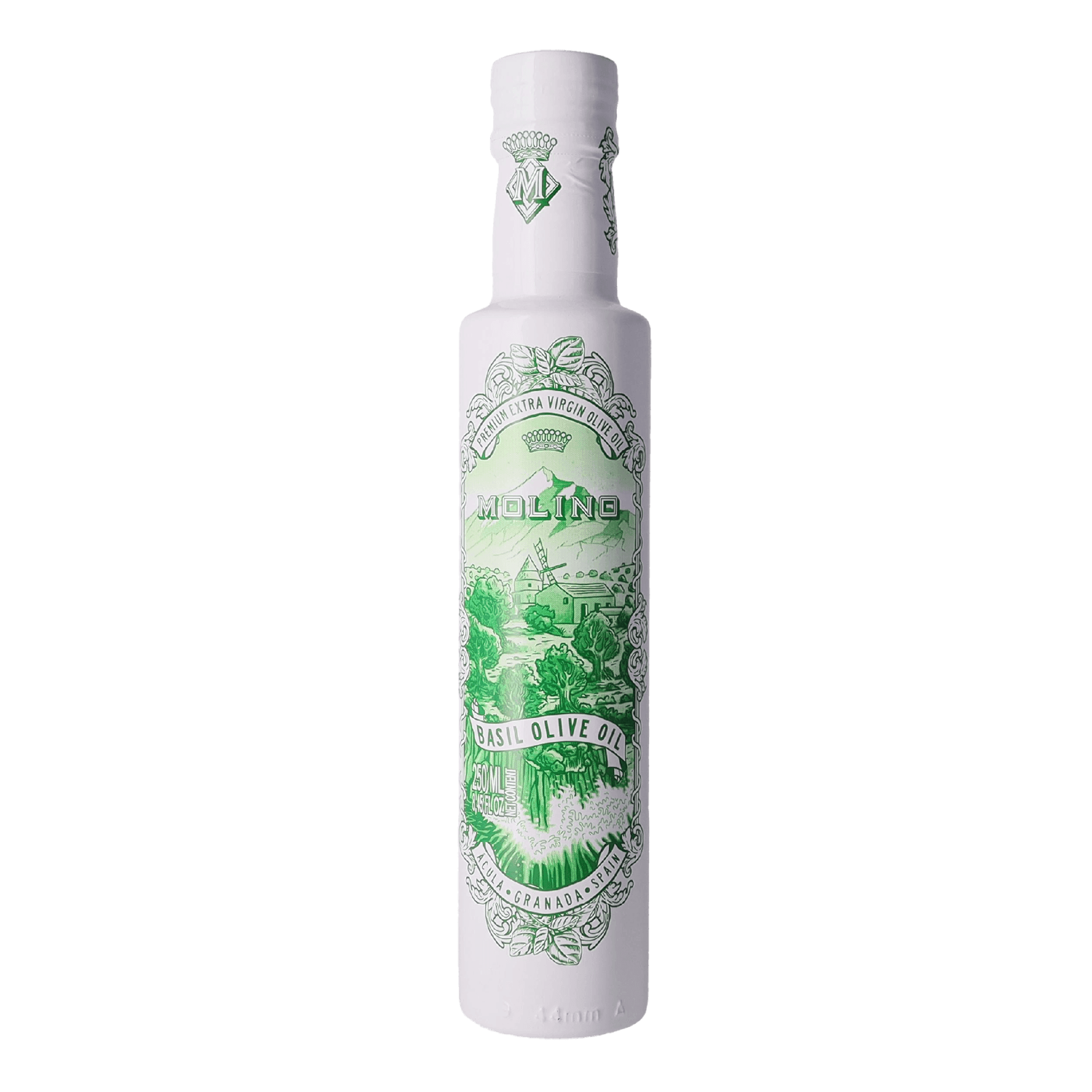Basil EVOO Bottle - Savory Gourmet