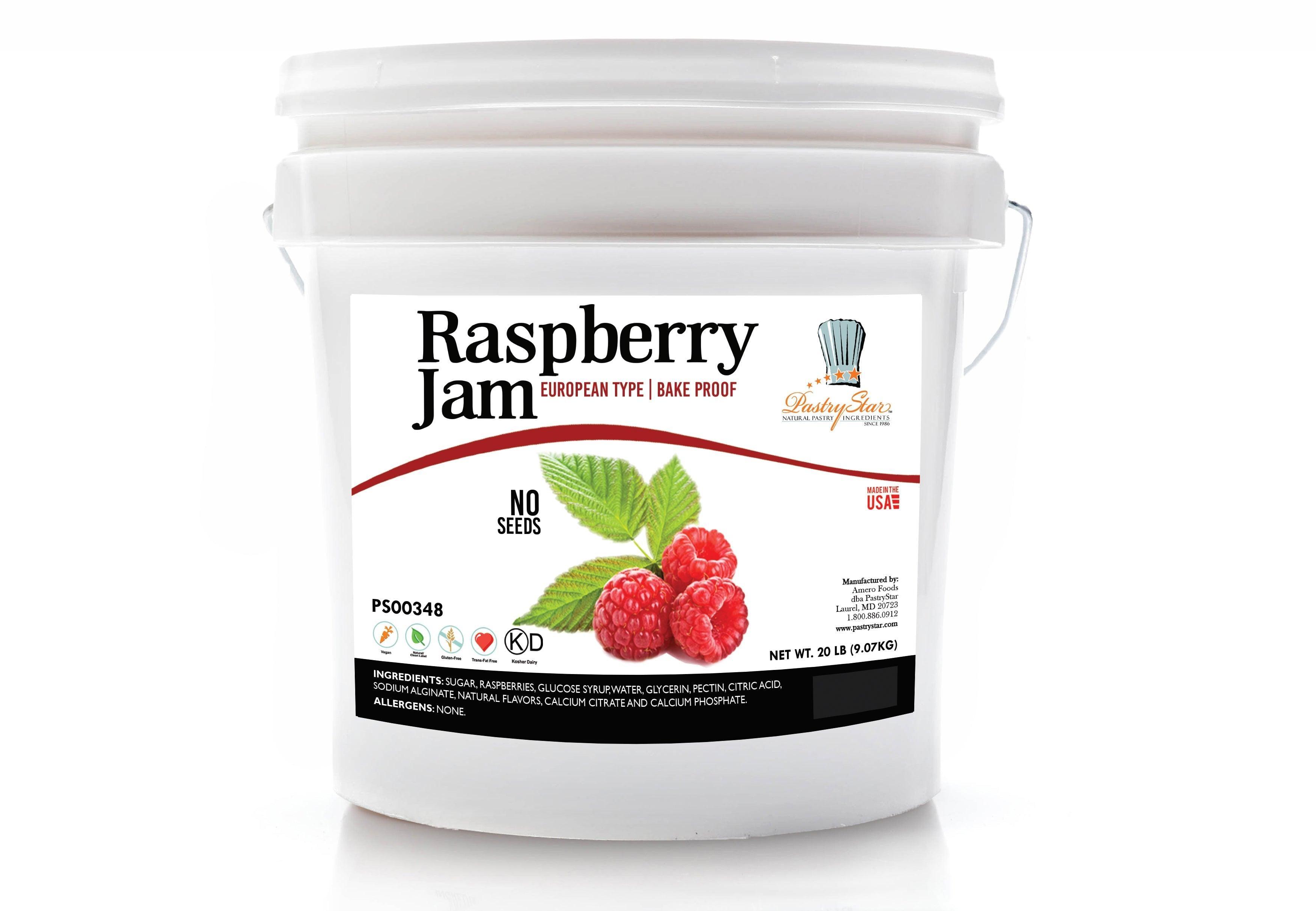 Raspberry Jam No Seed - Savory Gourmet