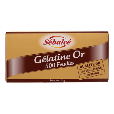 Gold Gelatin Sheet 500ct - Savory Gourmet