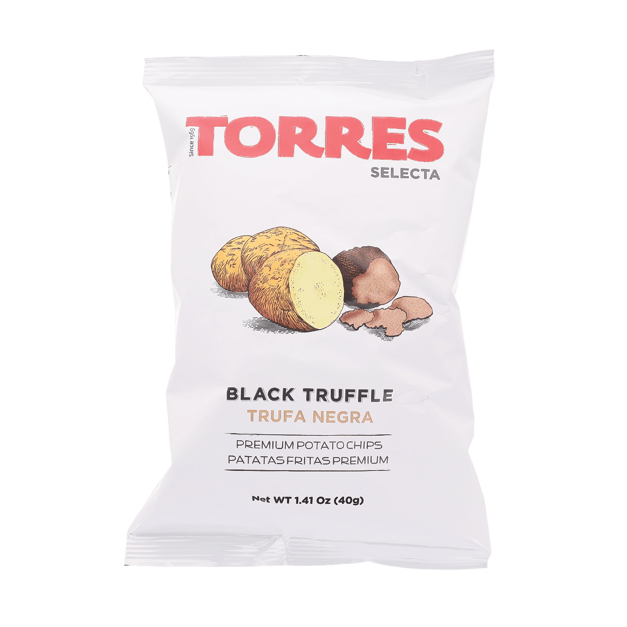 Black Truffle Potato Chips - Savory Gourmet